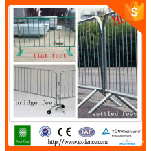 Hot Dip galvanizado wide Usado Heavy Duty Crowd Barreira de controle